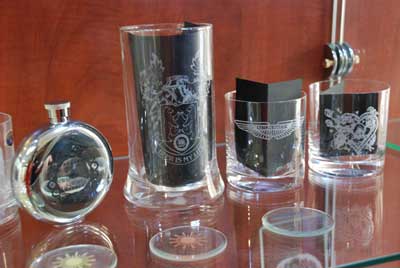 Гравировка на стекле